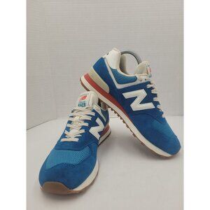 New Balance 574 Blue Laguna - Men's 7 EU 40 -  Blue-White